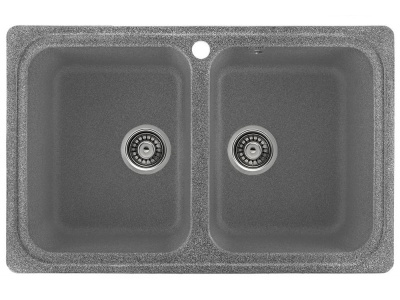 Кухонная мойка Gerhans 80х50 C02-24 графит