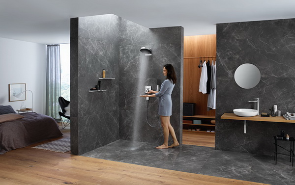 Тропический душ Hansgrohe Rainfinity 250 1jet 26226000 с держателем