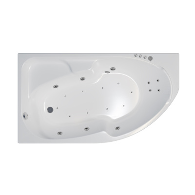 Гидромассажная ванна Triton София 170х95 Люкс Flat