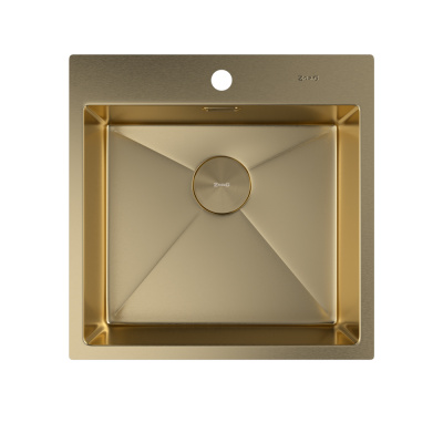 Кухонная мойка Zorg Zerox IF 50х50 PVD Gold Кухонная мойка Zorg Zerox IF 50х50 PVD Gold