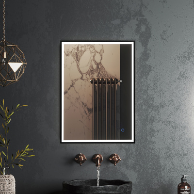Зеркало Roxen Sigma 50x70 / 60х80 черное