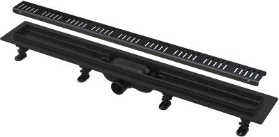 Душевой лоток AlcaPlast 55 / 65 / 75 / 85 / 95 APZ10 Black