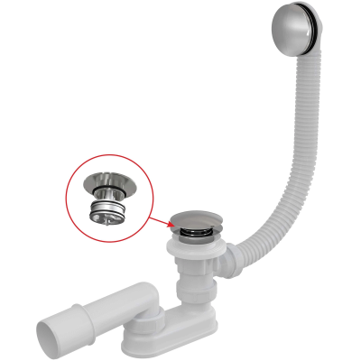 Сифон AlcaPlast A504CKM