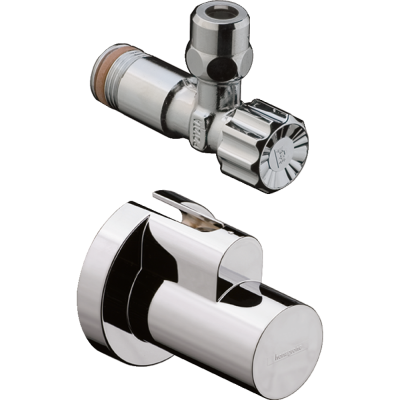 Угловой запорный вентиль с накладкой Hansgrohe 13954820