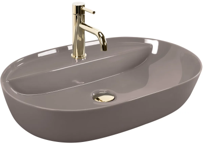 Умывальник Rea Aura 61 Beige Shiny U6381