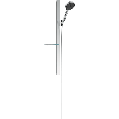 Душевой гарнитур Hansgrohe Rainfinity 3jet EcoSmart 27672000 с полкой
