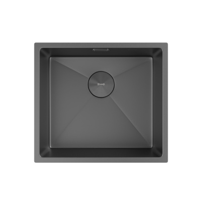 Кухонная мойка Zorg U/IF Zerox Zurinox 50х45 PVD Gunblack Кухонная мойка Zorg U/IF Zerox Zurinox 50х45 PVD Gunblack