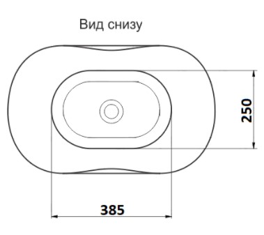 Умывальник CeramaLux 9175AB
