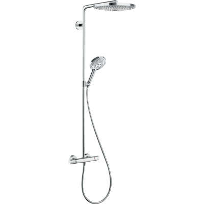 Душевая система термостатическая Hansgrohe Raindance Select Showerpipe 2jet 27133400
