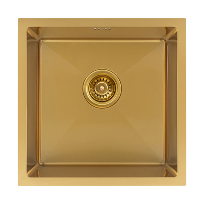 Кухонная мойка Arfeka Eco AR Gold PVD Nano 45х45