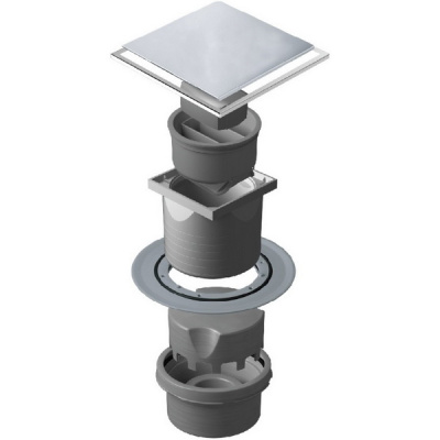 Душевой трап 2в1 Pestan Confluo Standart Vertical Plate 10x10 13702567