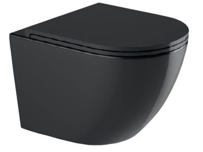 Подвесной унитаз WeltWasser Merzbach 043 GL-BL Подвесной унитаз WeltWasser Merzbach 043 GL-BL