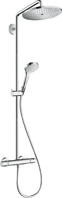 Душевая система термостатическая Hansgrohe Croma S Showerpipe 1jet EcoSmart 26794000