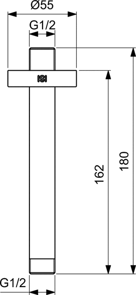 Кронштейн для верхнего душа Ideal Standard IdealRain B9446XG
