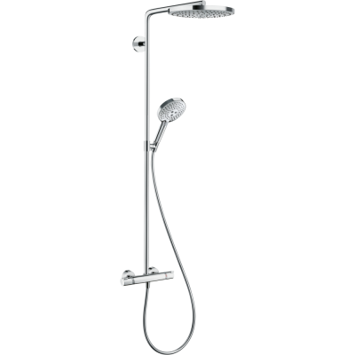Душевая система термостатическая Hansgrohe Raindance Select Showerpipe 2jet 27129400