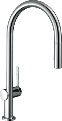 Смеситель с выдвижным изливом Hansgrohe Talis 72800000