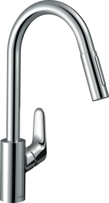 Смеситель с выдвижным изливом Hansgrohe Focus73880000