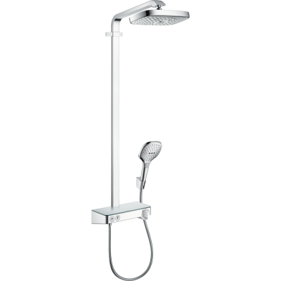 Душевая система термостатическая Hansgrohe Raindance Select E 2jet EcoSmart 27283000