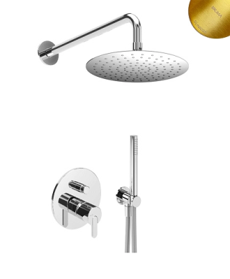 Душевая система встраиваемая Bruma Leaf Set 167 130 1 SR Душевая система встраиваемая Bruma Leaf Set 167 130 1 SR