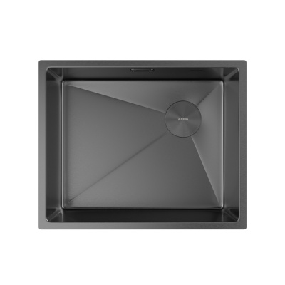 Кухонная мойка Zorg Zerox U/IF Side 55х45 PVD Gunblack Кухонная мойка Zorg Zerox U/IF Side 55х45 PVD Gunblack