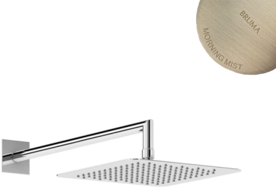 Тропический душ Bruma QuadraBlue 1456262MM с держателем