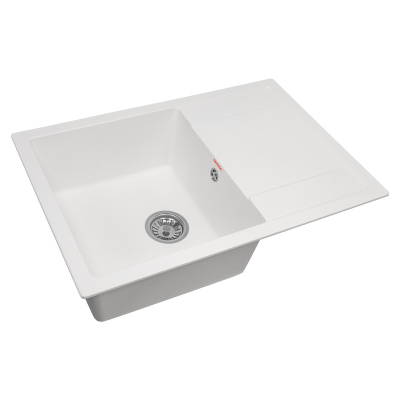 Кухонная мойка Arfeka Zia 75х50 Silken White
