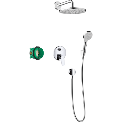 Душевая система встраиваемая Hansgrohe Crometta S 1jet 27958000