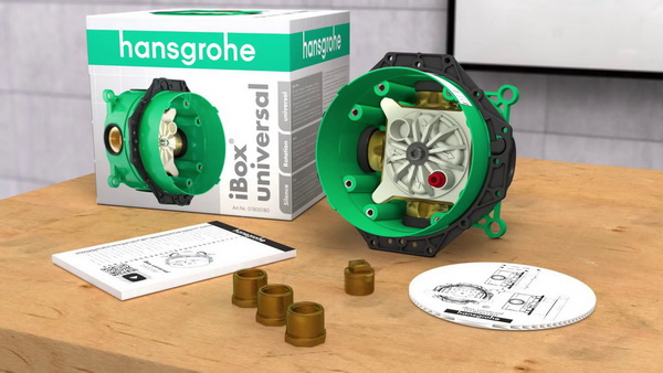 Встраиваемая часть смесителя Hansgrohe iBox Universal 01800180