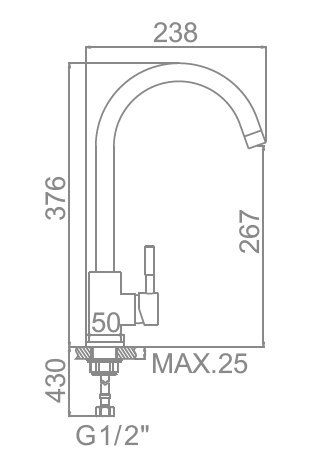 Смеситель Ledeme L74998A-3 Смеситель Ledeme L74998A-3