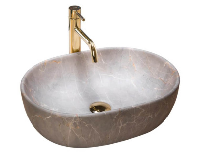 Умывальник Rea Lara 50х35 Beige U9887