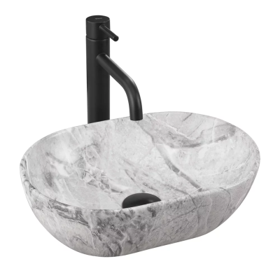 Умывальник Rea Amelia Mini Stone Matt U9109