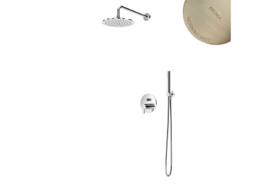 Душевая система встраиваемая Bruma Leaf 1677221MM Душевая система встраиваемая Bruma Leaf 1677221MM