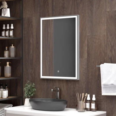 Зеркало Continent Strong Gray LED 60х80 / 70х100 / 70х120