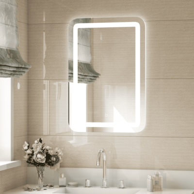 Зеркало Continent Lucia LED 55х80 / 60х80 / 70х90 / 80х90 с бесконтактным сенсором