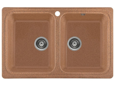 Кухонная мойка Gerhans 80х50 C02-23 терракот