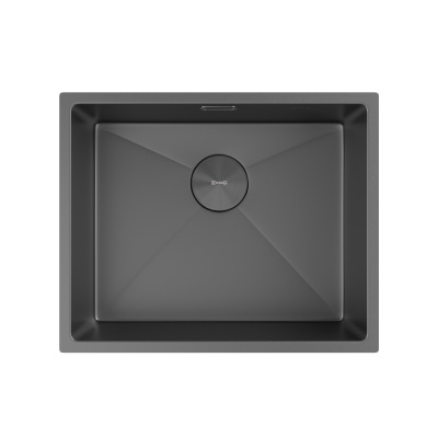 Кухонная мойка Zorg Zerox U/IF Zurinox 55х45 PVD Gunblack Кухонная мойка Zorg Zerox U/IF Zurinox 55х45 PVD Gunblack