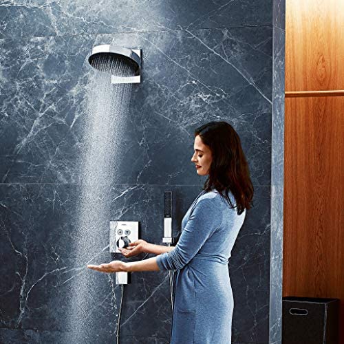 Тропический душ Hansgrohe Rainfinity 250 1jet EcoSmart 26227000 с держателем