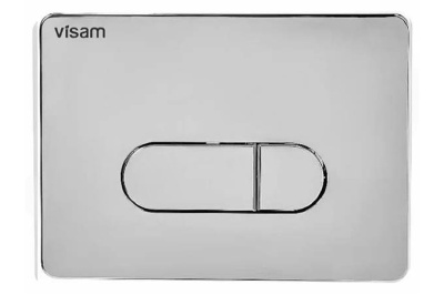 Кнопка для инсталляции Visam D3 хром глянец