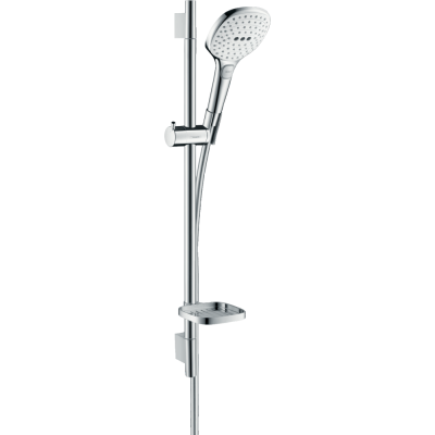 Душевой гарнитур Hansgrohe Raindance Select E 3jet EcoSmart 26622400 с мыльницей