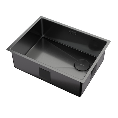 Кухонная мойка Zorg Zerox U/IF Side SF 60х45 PVD Gunblack Кухонная мойка Zorg Zerox U/IF Side SF 60х45 PVD Gunblack