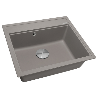 Кухонная мойка Zorg Rock 60х50 Premium Alumetallic Кухонная мойка Zorg Rock 60х50 Premium Alumetallic