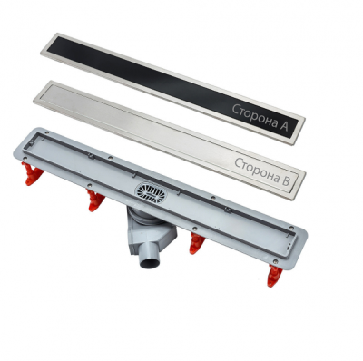 Душевой лоток Pestan Confluo Premium 30 / 45 / 55 / 65 / 75 / 85 / 95 Black Glass Line