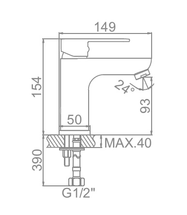 Смеситель Ledeme L1010 Смеситель Ledeme L1010