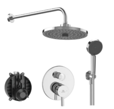 Душевая система встраиваемая Ideal Standard Ceraline SetA6939AA-9 Душевая система встраиваемая Ideal Standard Ceraline SetA6939AA-9
