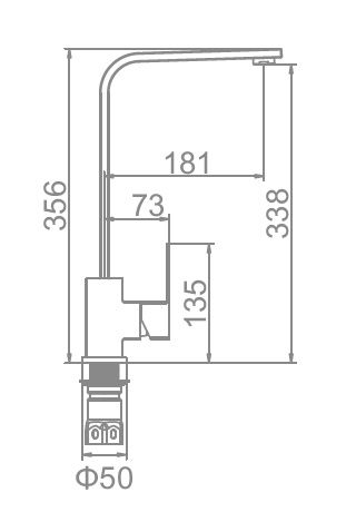 Смеситель Ledeme 74033 Смеситель Ledeme 74033