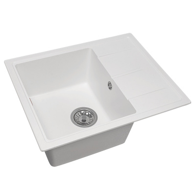 Кухонная мойка Arfeka Alexia 60х45 Silken White