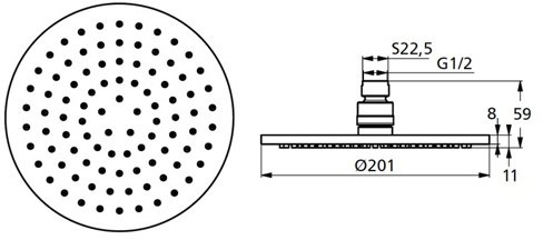 Тропический душ Ideal Standard IdealRain B9442AA Тропический душ Ideal Standard IdealRain B9442AA