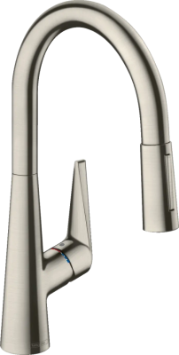 Смеситель с выдвижным изливом Hansgrohe Talis 72813800