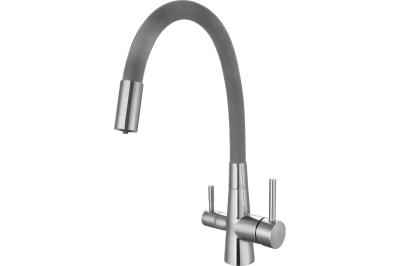 Смеситель для кухни под фильтр с гибким изливом Esko Coral CL03SG Смеситель для кухни под фильтр с гибким изливом Esko Coral CL03SG