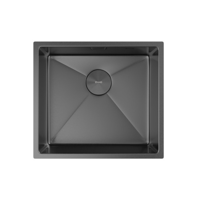 Кухонная мойка Zorg Zerox IF 50х45 PVD Gunblack Кухонная мойка Zorg Zerox IF 50х45 PVD Gunblack